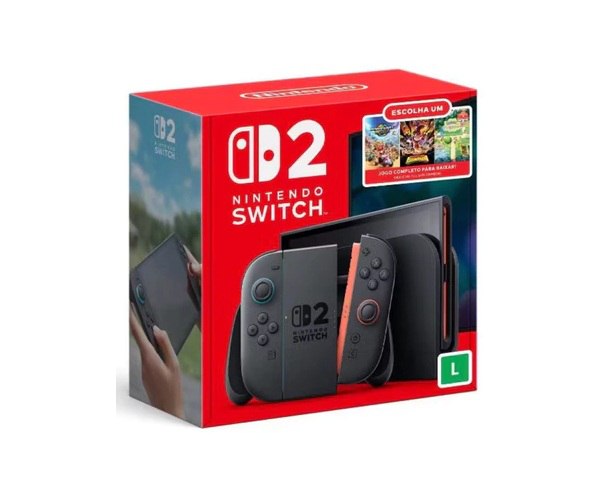 Console Nintendo Switch 2, 256GB, Preto