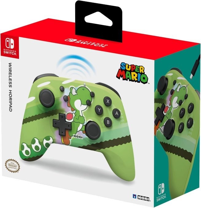 Controle Sem Fio Yoshi para Nintendo Switch HORI