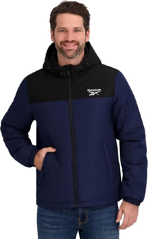 Jaqueta Midweight Puffer Jacket Reebok masculino