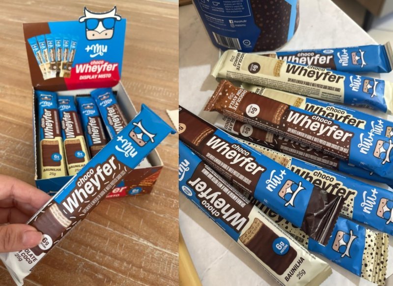 Mu Chocowheyfer Proteico Caixa Mista - Display 12 unidades
