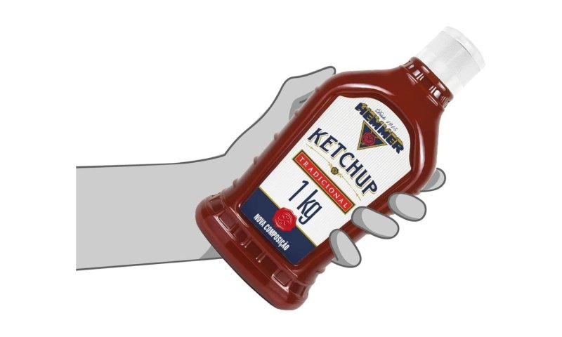 Hemmer Ketchup Tradicional Bisnaga 1kg