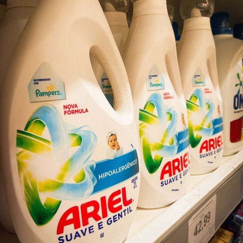 Ariel Sabão Líquido Suave e Gentil 2L