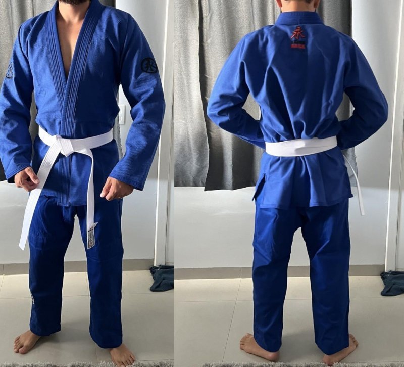 Keiko, Kimono Jiu Jitsu Ultra Light, Azul, A2