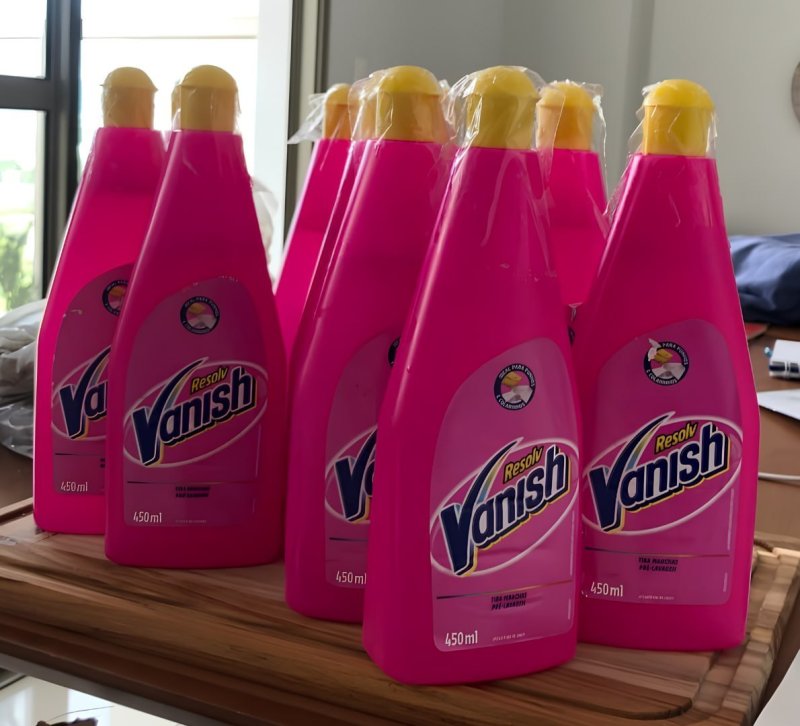 Vanish Resolv Tira Manchas Pré Lavagem para Roupas Coloridas 450ml