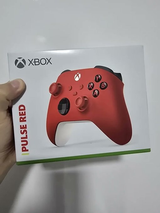 Controle Sem Fio Xbox Pulse Red + Frete Grátis