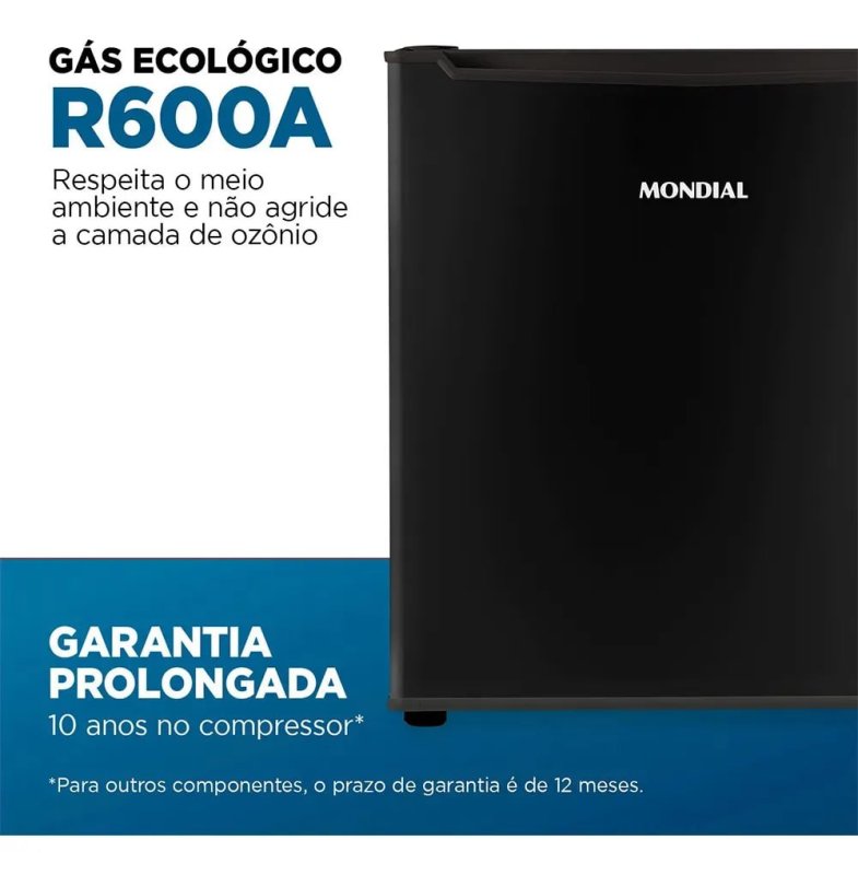 Frigobar 46L Mondial 127V - Preto