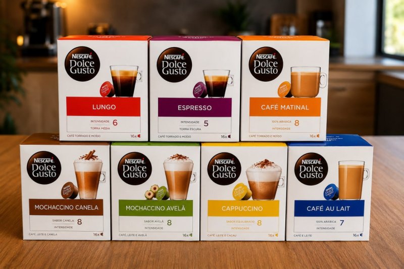 10 un. Cápsulas Dolce Gusto Vários Sabores