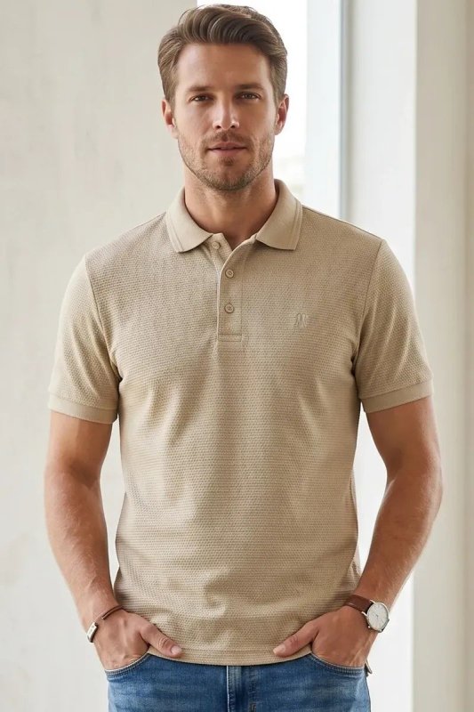 Polo Piquet Texturizada Polo Wear