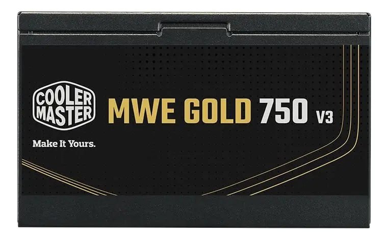 Fonte Cooler Master Mwe Gold 750 V3, 750w, Atx 3.1, 80 Plus Preto