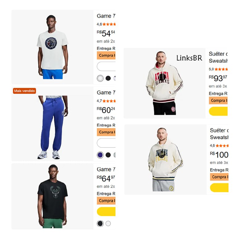 Produtos NBA Game7 Amazon US