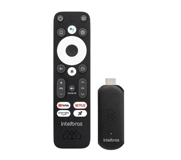 Smart Tv Stick FHD Intelbras Preto