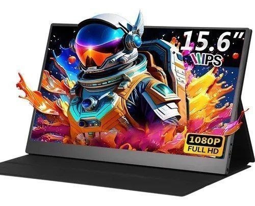 Monitor Gamer Portátil 15.6 1080p Fhd Ips Com Hdmi Usb Preto 127/220v