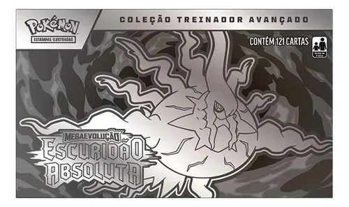 Box Pokémon TCG Treinador Avançado Escuridão Absoluta