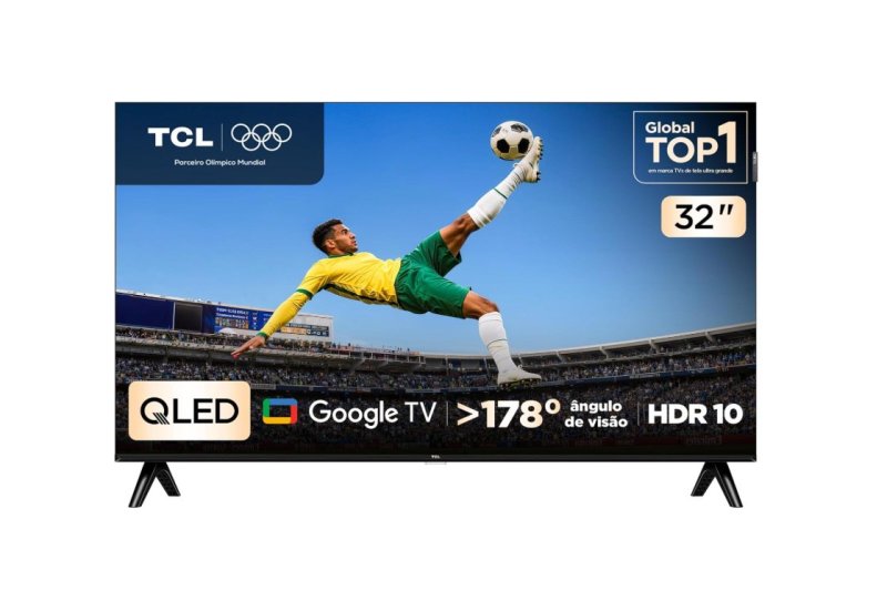 Smart TV TCL 32 Polegadas HD QLED S5K WiFi, 32S5K