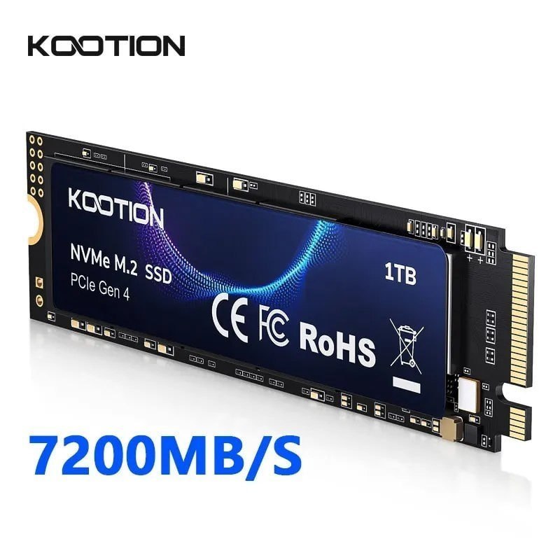 Ssd Nvme Kootion X16 Plus 1TB Gen4 7400mb/s