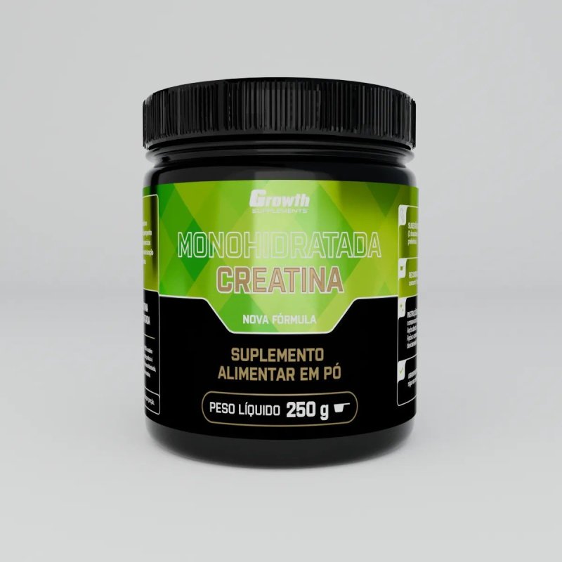 Creatina Monohidratada 250g Growth Supplements - Sem sabor em Pó