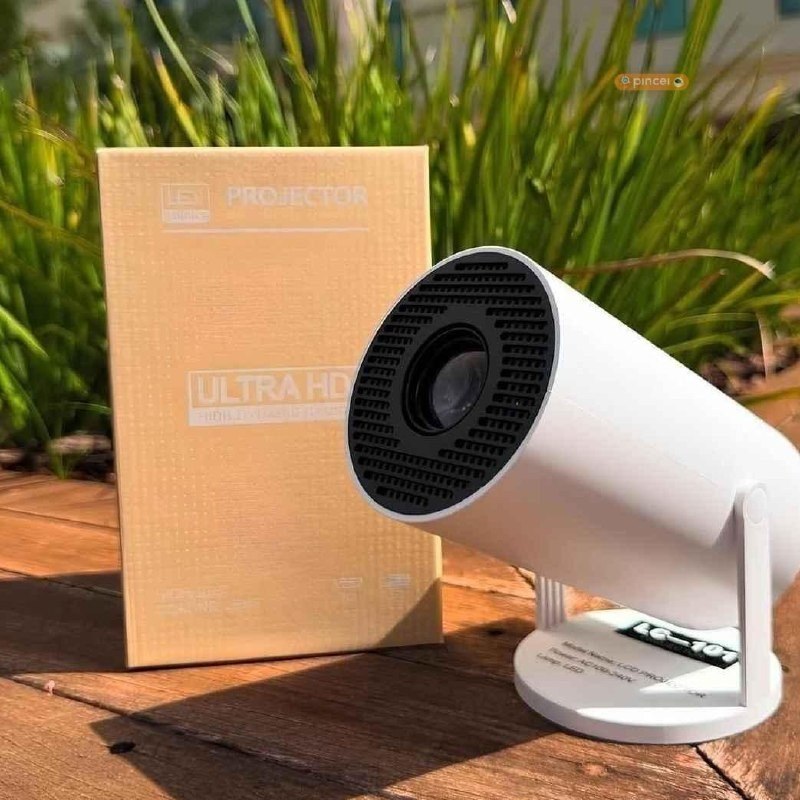Projetor Portátil 4k Hd Android 11.0 Smart Wifi 5g Bluetooth Branco 127/220v