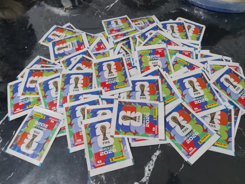Kit 100 Envelopes Panini Copa Do Mundo FIFA 2026 - 700 Figurinhas