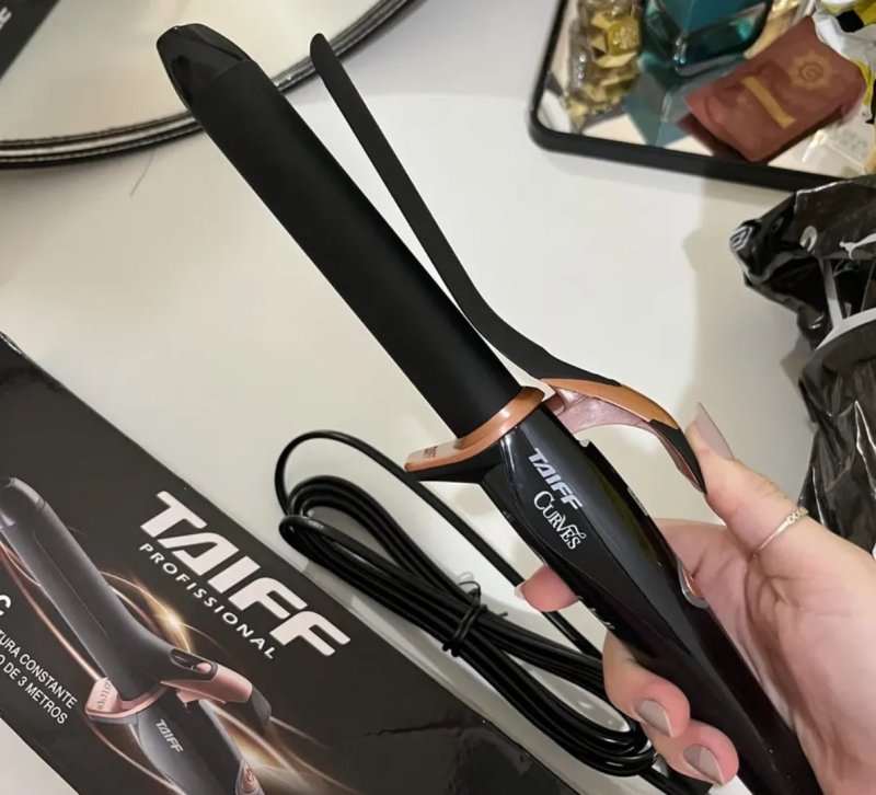 Taiff Modelador Curves Ondas Perfeitas 210°c 25mm Bivolt