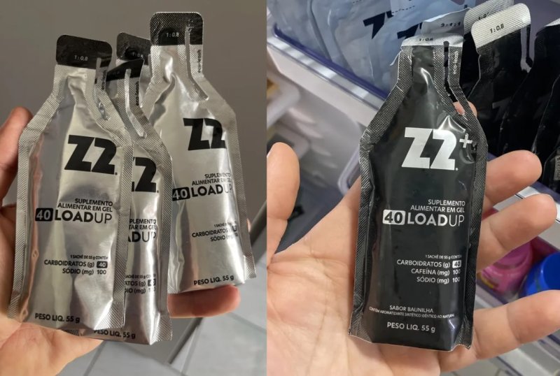 Energy Gel Z2+ Original Caf 40 Carb Box 10uni Sachê 55g Original