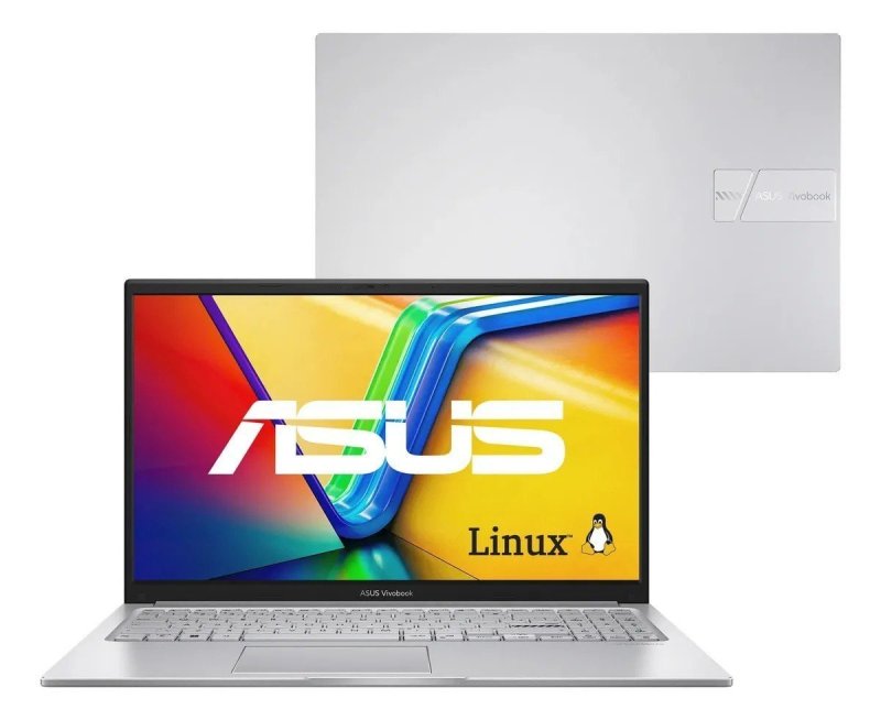 Notebook ASUS Vivobook 15 Intel Core i5 1334U 16GB 1TB SSD Linux Intel Iris Xe 15.6 FHD