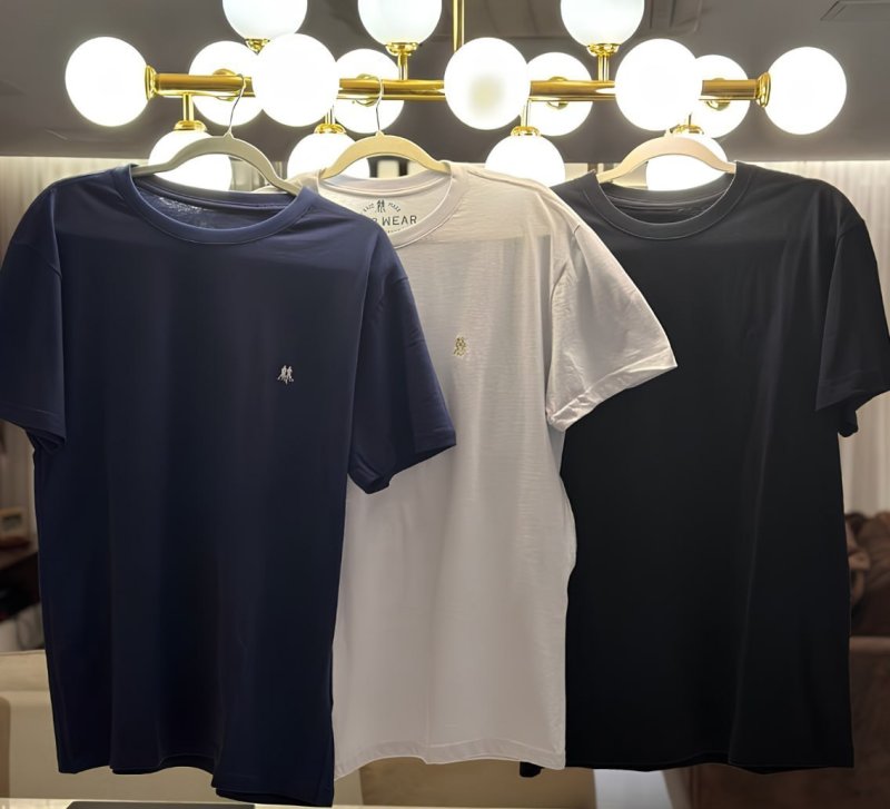 Kit 3 Camisetas Masculinas Polo Wear Sortido 1 G Lisa