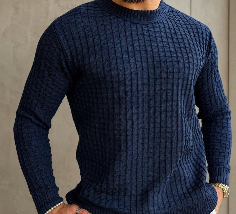 Blusa De Frio Suéter Masculino Lã Tricot