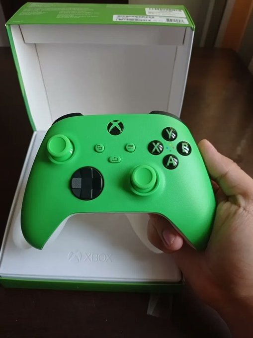 Controle Sem Fio Microsoft Xbox Velocity Green