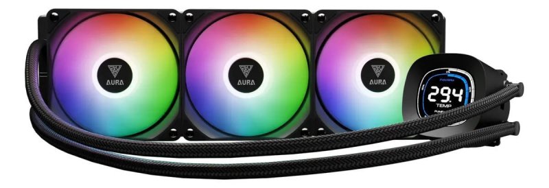 Water Cooler Gamdias Aura GL 360 Digital com ARGB e Display Integrado