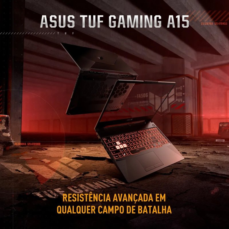 ASUS TUF Gaming A15 - 512GB 8GB RAM - AMD Ryzen 7 RTX 3050 - Graphite Black