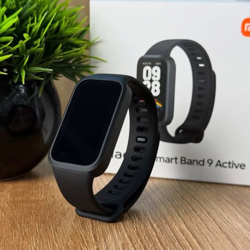 Relógio Smartwatch Smart Band 9 Active Tela 1.47 Caixa Preto Pulseira Preto