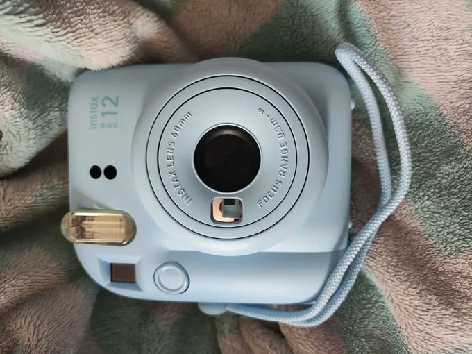 Câmera instantânea Fujifilm Instax Mini 12 Cor Azul