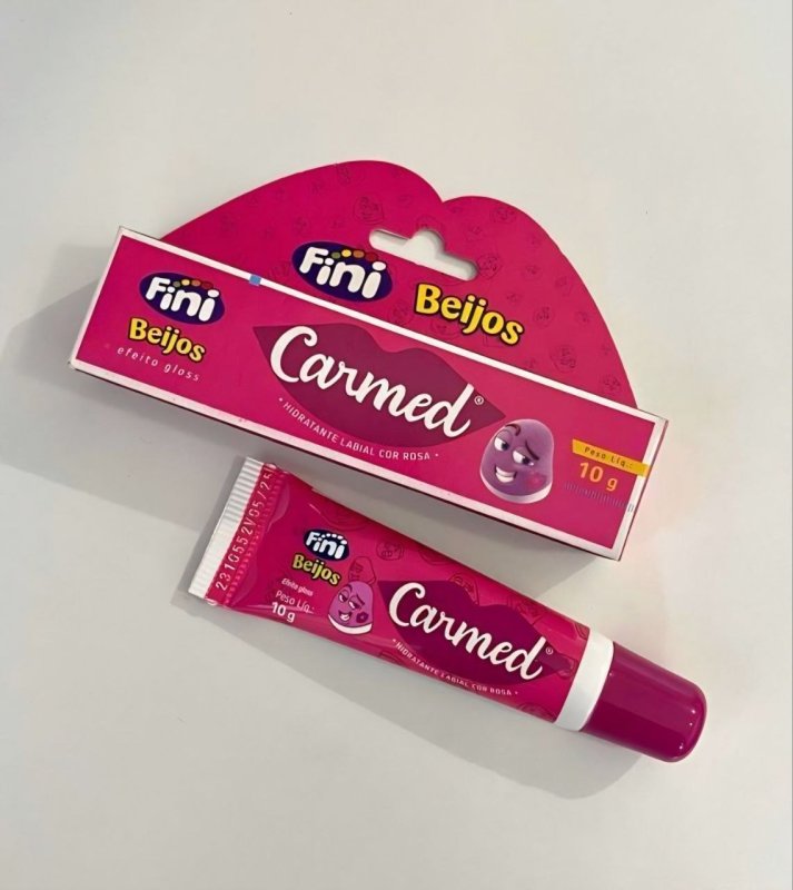 Carmed Fini Beijos Hidratante Labial com cor 10g
