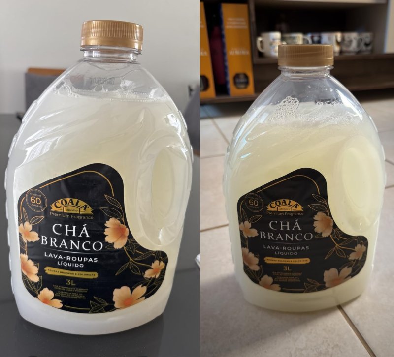 Coala Laundry Lava Roupas Líquido 3 Litros Chá Branco