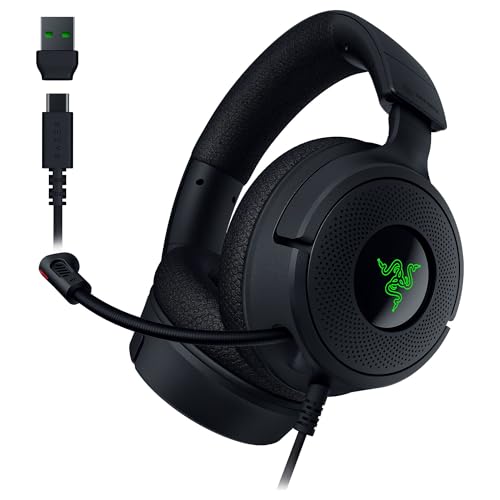 Razer Fone de ouvido para jogos Kraken V4 X com fio