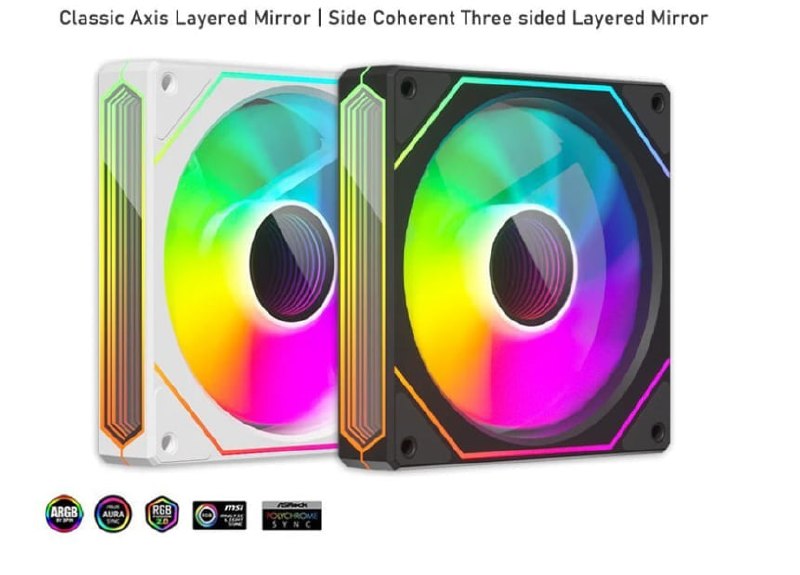 3 unidades - Fans Prism 6 PRO