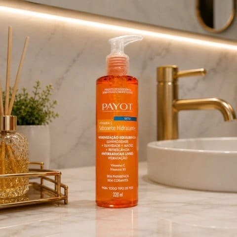 PAYOT Sabonete Líquido Detox, Vitamina C, 220 Ml
