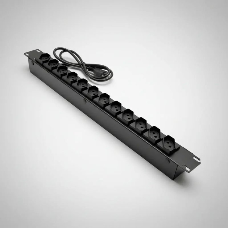 Régua 12 Tomadas Rack 19 Polegadas Profissional Extensão