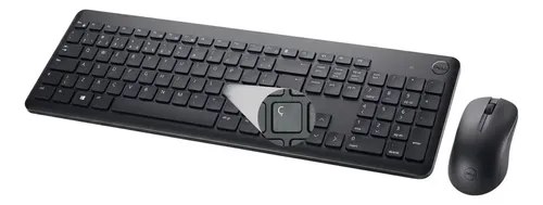 Teclado E Mouse Sem Fio Dell Km3322w Preto