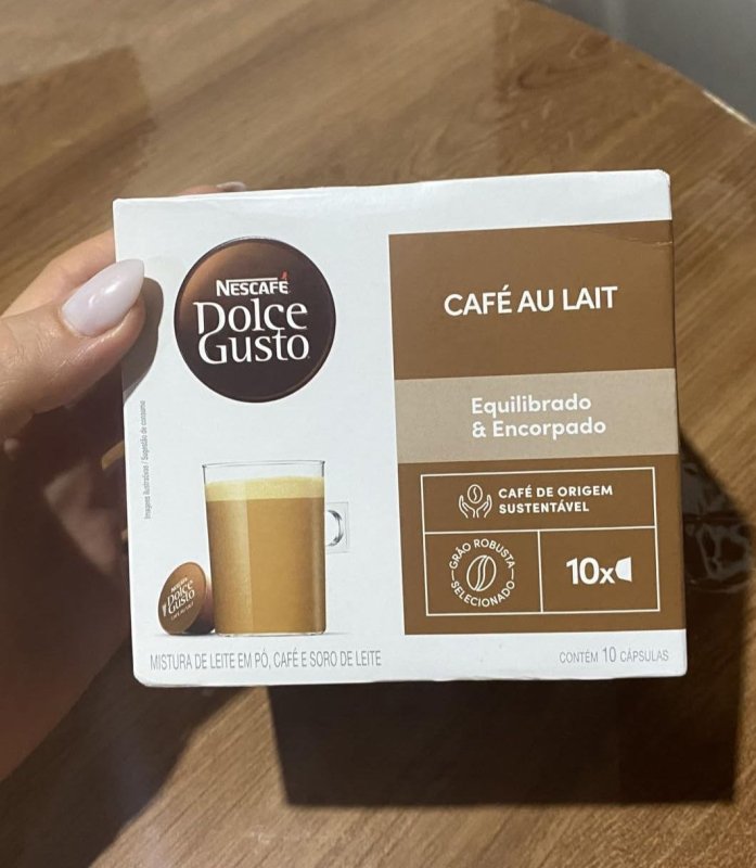 Dolce Gusto Nescafe Café Au Lait 10 Cápsulas