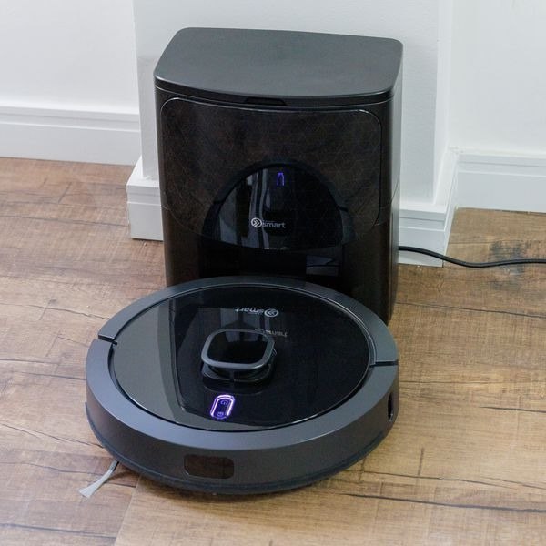 Robô Aspirador e Passa Pano KABUM! smart 900-5 Modos de Limpeza, Base 2 em 1, Mapeamento 3D - 127v - Preto - KBSF009