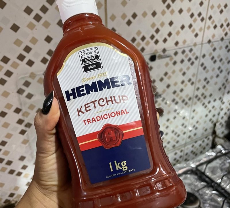 Hemmer Ketchup Tradicional Bisnaga 1kg