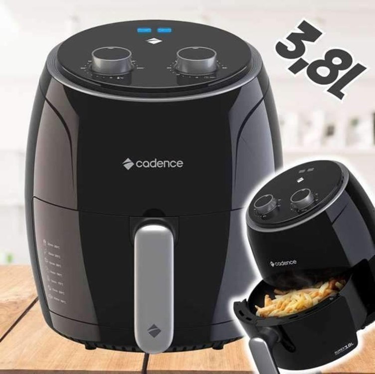 Fritadeira Cadence Super Cook Fryer, 3,8L, 1300W, 110V, FRT410