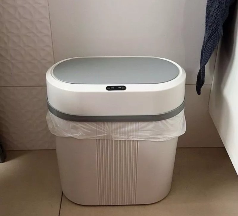 Lixeira Automática 12 Litros Sensor Infravermelho