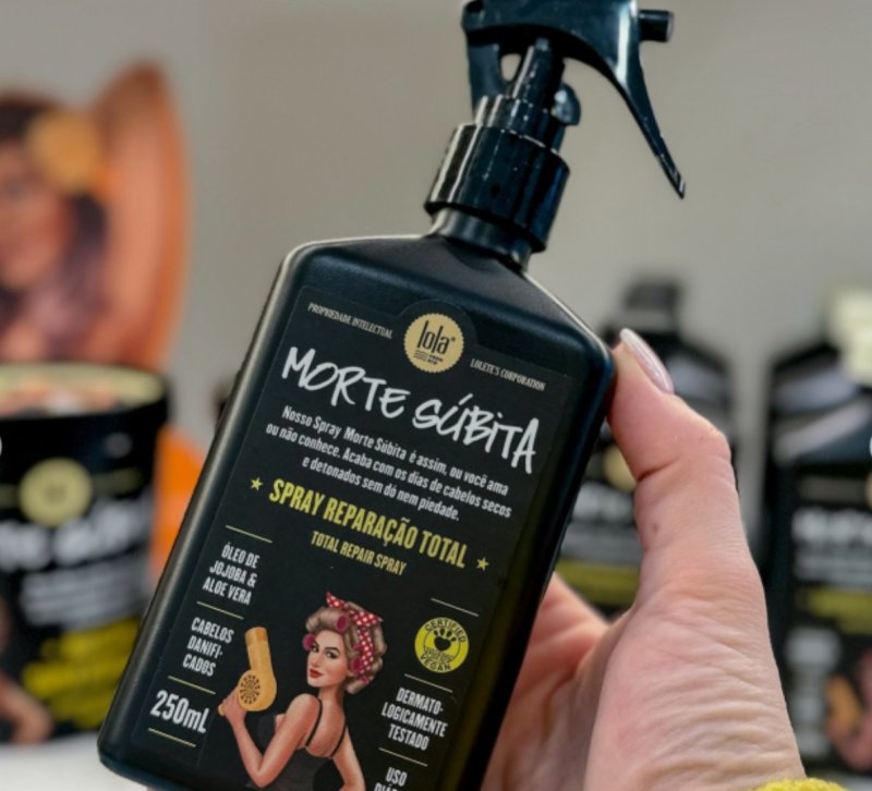 Morte Súbita Spray Reparação Total 250ml Lola Cosmetics