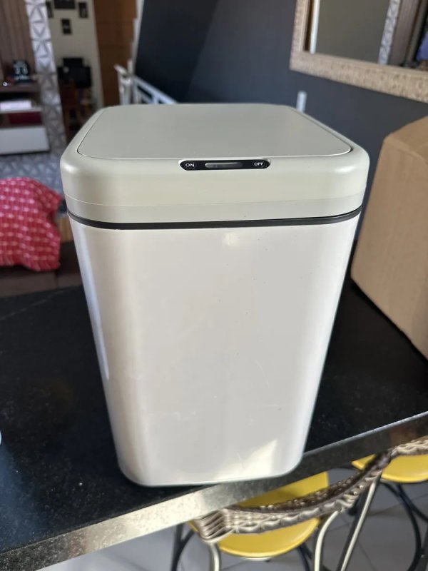 Lixeira Automática 12L Sensor Infravermelho