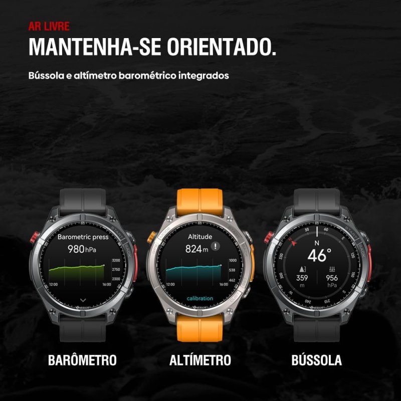 Zeblaze Stratos 4 Smartwatch Relogio Inteligente