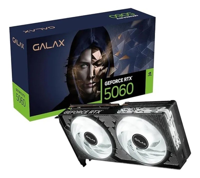 Placa De Vídeo Rtx 5060 8gb Galax 1 Click Oc 2x Gddr7