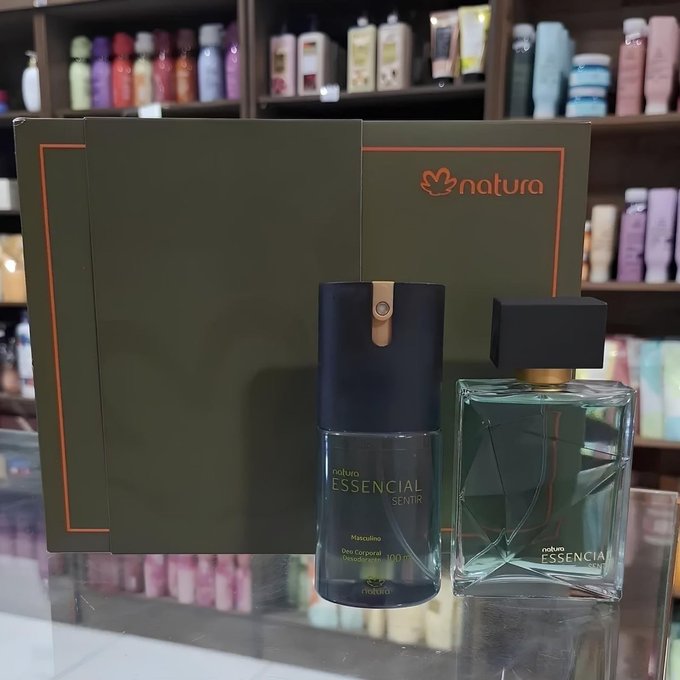 Presente Kit Essencial Sentir Masculino Natura + Frete Grátis