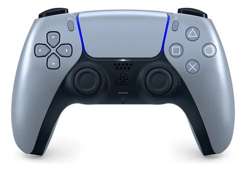 Sony Playstation Dualsense Cfi-zct1w Controle Sem Fio Sterling Silver Cor Cinza